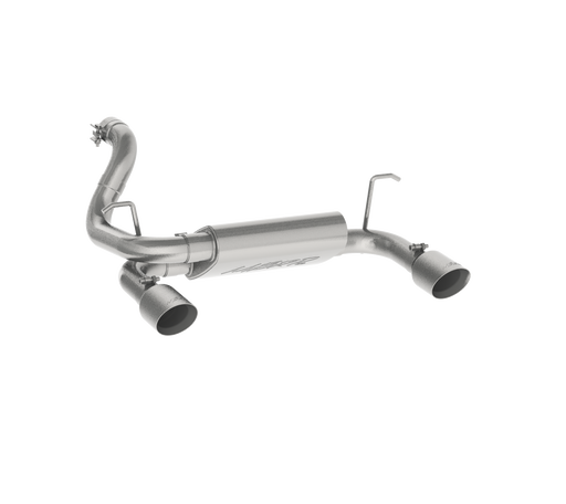 MBRP Armor Plus 2.5 Inch Axle Back Exhaust Dual Rear Exit | 2018+ Jeep Wrangler JL 2/4 Door 3.6L