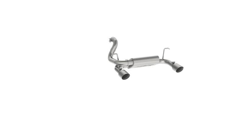 MBRP Armor Lite 2.5 Inch Axle Back Exhaust Dual Rear Exit | 2018+ Jeep Wrangler JL 2/4 Door 3.6L
