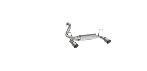 MBRP Armor Lite 2.5 Inch Axle Back Exhaust Dual Rear Exit | 2018+ Jeep Wrangler JL 2/4 Door 3.6L