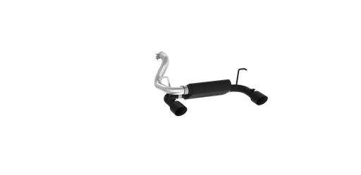 MBRP Armor BLK 2.5 Inch Axle Back Exhaust Dual Rear Exit | 2018+ Jeep Wrangler JL 2/4 Door 3.6L