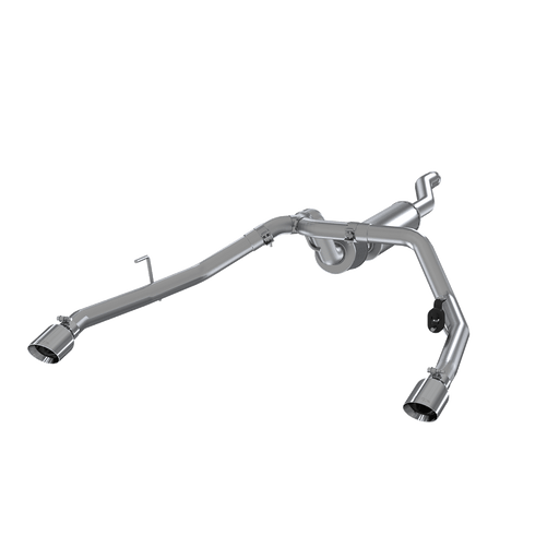 MBRP Armor Pro 2.5 Inch Cat Back Exhaust Dual Rear Exit | 2020+ Jeep Gladiator 3.6L