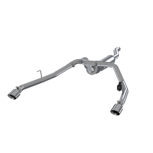 MBRP Armor Lite 2.5 Inch Cat Back Exhaust Dual Rear Exit | 2020+ Jeep Gladiator 3.6L