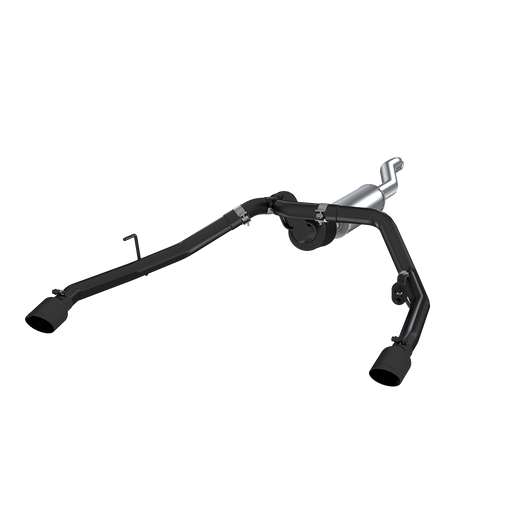 MBRP Armor BLK 2.5 Inch Cat Back Exhaust Dual Rear Exit | 2020+ Jeep Gladiator 3.6L