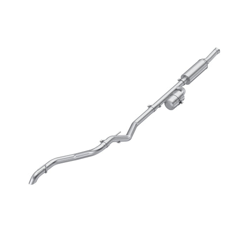 MBRP Armor Pro Overland 2.5 Inch Cat Back Exhaust Single Rear Exit | 2020+ Jeep Gladiator JT 3.6L