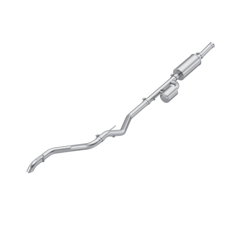 MBRP Armor Lite Overland 2.5 Inch Cat Back Exhaust Single Rear Exit | 2020+ Jeep Gladiator JT 3.6L
