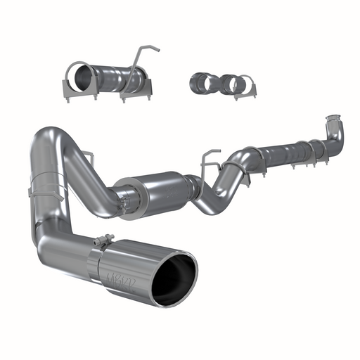 MBRP Armor Plus 4 Inch Exhaust Pipe Single Side Exit T409 Stainless | 2001-2007 Chevrolet/GMC Silverado/Sierra 2500/3500 Duramax Extended/Crew Cab