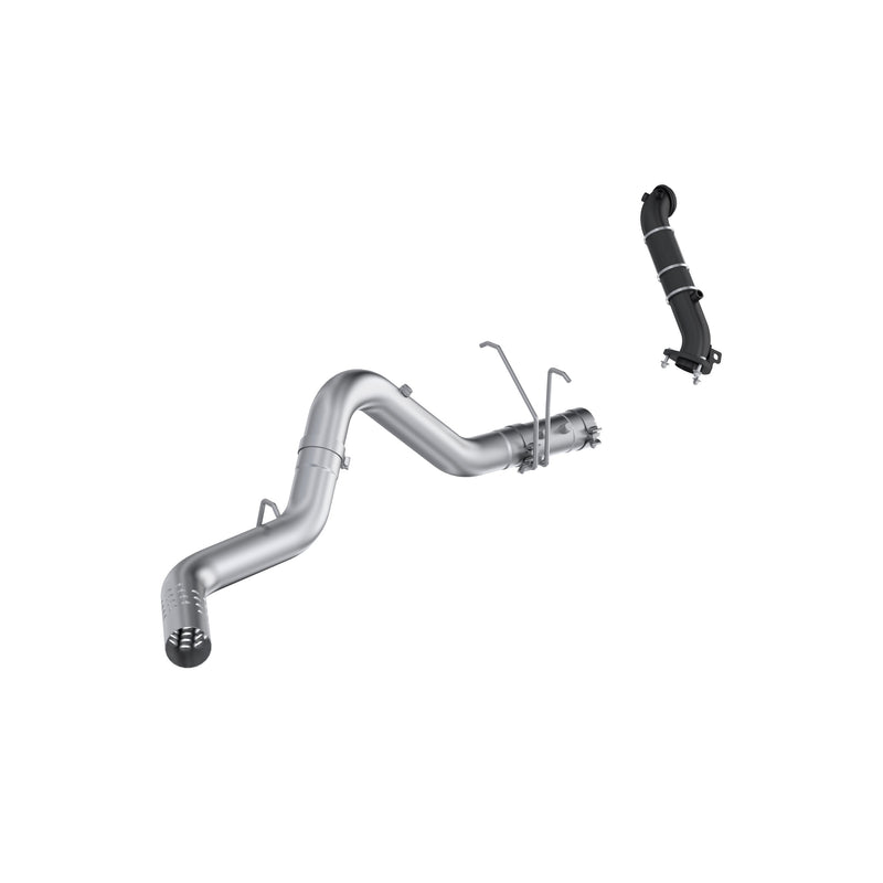 MBRP Armor Lite 4 Inch Filter Back Exhaust Single Side Exit with CARB Approved Down Pipe | 2015-2016 Chevrolet/GMC 2500/3500 6.6L Duramax EC/CC
