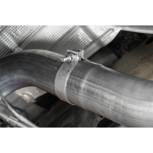 MBRP Armor Lite 4 Inch Filter Back Exhaust Single Side Exit Aluminized | 2020-2025 Chevrolet/GMC Silverado/Sierra 2500/3500