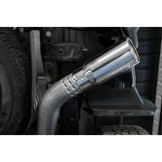 MBRP Armor Lite 4 Inch Filter Back Exhaust Single Side Exit Aluminized | 2020-2025 Chevrolet/GMC Silverado/Sierra 2500/3500