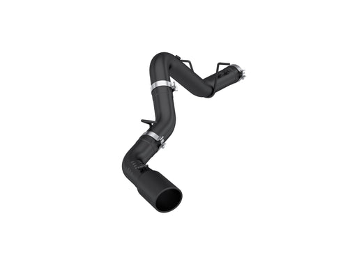 MBRP Armor BLK 4 Inch Filter Back Exhaust Single Side Exit Black Coated Aluminized | 2020-2025 Silverado/Sierra 2500/3500
