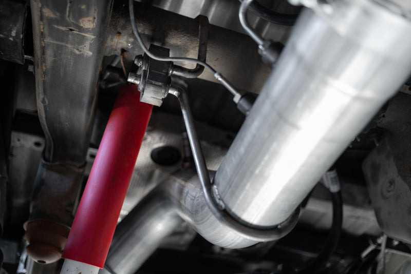 MBRP Armor BLK 4 Inch Filter Back Exhaust Single Side Exit Black Coated Aluminized | 2020-2025 Silverado/Sierra 2500/3500