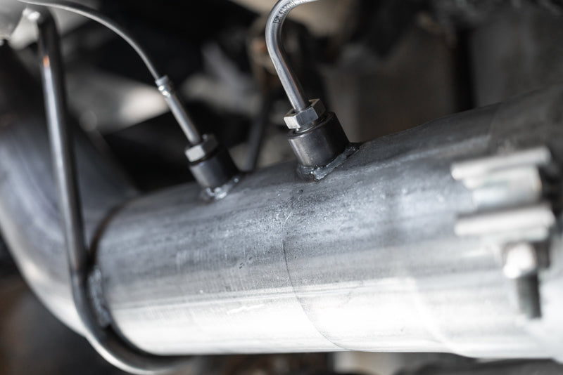 MBRP Armor BLK 4 Inch Filter Back Exhaust Single Side Exit Black Coated Aluminized | 2020-2025 Silverado/Sierra 2500/3500