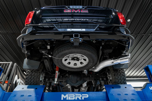 MBRP Armor Plus 5 Inch Filter Back Exhaust Single Side Exit T409 Stainless | 2020-2023 Chevrolet/GMC 2500/3500 HD 6.6L Duramax EC/CC