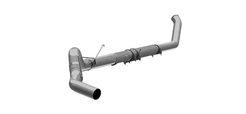 MBRP Armor Lite 5 Inch Turbo Back Exhaust Single Side Exit | 2003-2004 Dodge Ram 2500/3500 Cummins (S61140PLM)