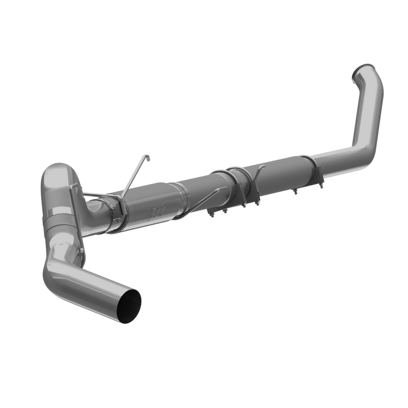 MBRP Armor Lite 5 Inch Turbo Back Exhaust Single Side Exit | 2003-2004 Dodge Ram 2500/3500 Cummins (S61140P)
