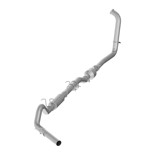 MBRP Armor Lite 4 Inch Turbo Back Exhaust Single Side Exit Stock Cat | 2003-2007 Ford F-250/F-350 6.0L Extended/Crew Cab