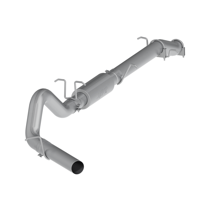 MBRP Armor Lite 4 Inch Cat Back Exhaust Single Side Exit Stock Cat | 2003-2007 Ford F-250/F-350 6.0L Extended/Crew Cab
