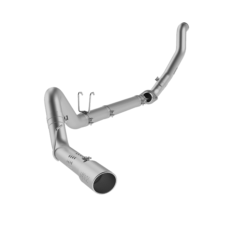 MBRP Armor Lite 4 Inch Filter Back Exhaust With Down Pipe Single Side Exit Aluminized | 2008-2010 Ford F-250/F-350/F-450 6.4L Powerstroke