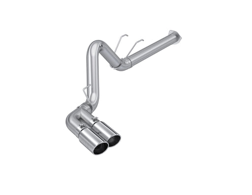 MBRP Armor Plus 4 Inch Filter Back Exhaust Single Side Dual Exit T409 Stainless | 2017+ Ford F-250/F-350/F-450 6.7L (S6290409)
