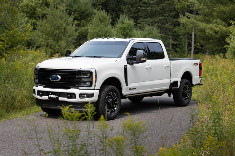 MBRP Armor Plus 4 Inch Filter Back Exhaust Single Side Dual Exit T409 Stainless | 2017+ Ford F-250/F-350/F-450 6.7L (S6290BLK)