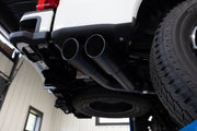 MBRP Armor Plus 4 Inch Filter Back Exhaust Single Side Dual Exit T409 Stainless | 2017+ Ford F-250/F-350/F-450 6.7L (S6290BLK)