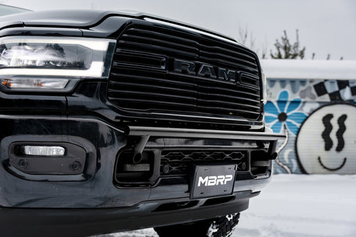 MBRP Black Coated Bumper Light Mounting Bar | 2019+ Ram 2500