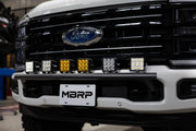 MBRP Black Coated Bumper Light Mounting Bar | 2017+ Ford F-250/F-350/F-450/F-550 Super Duty