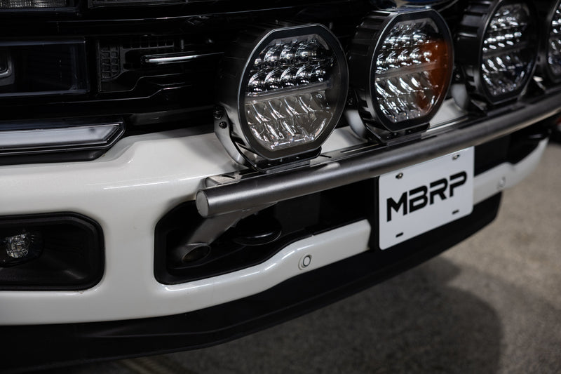MBRP Black Coated Bumper Light Mounting Bar | 2017+ Ford F-250/F-350/F-450/F-550 Super Duty