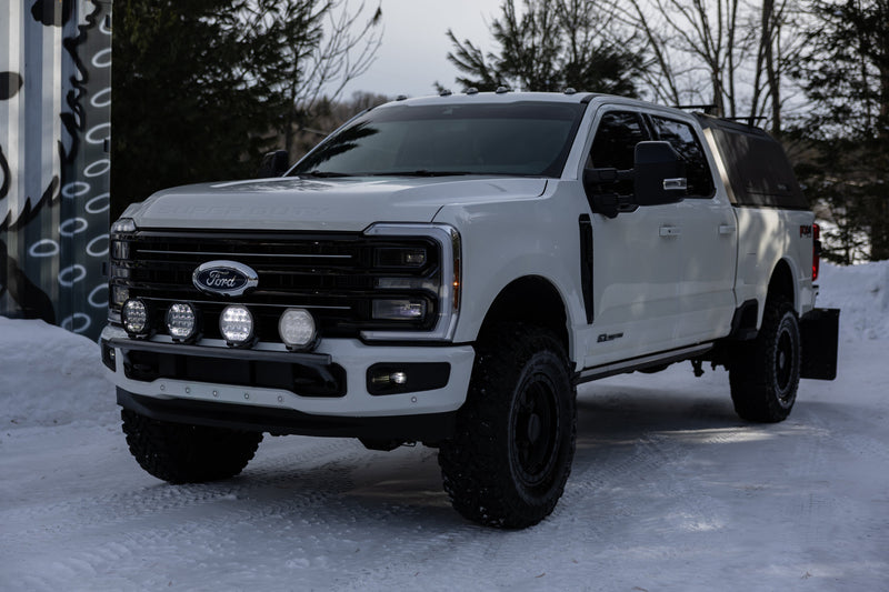 MBRP Black Coated Bumper Light Mounting Bar | 2017+ Ford F-250/F-350/F-450/F-550 Super Duty