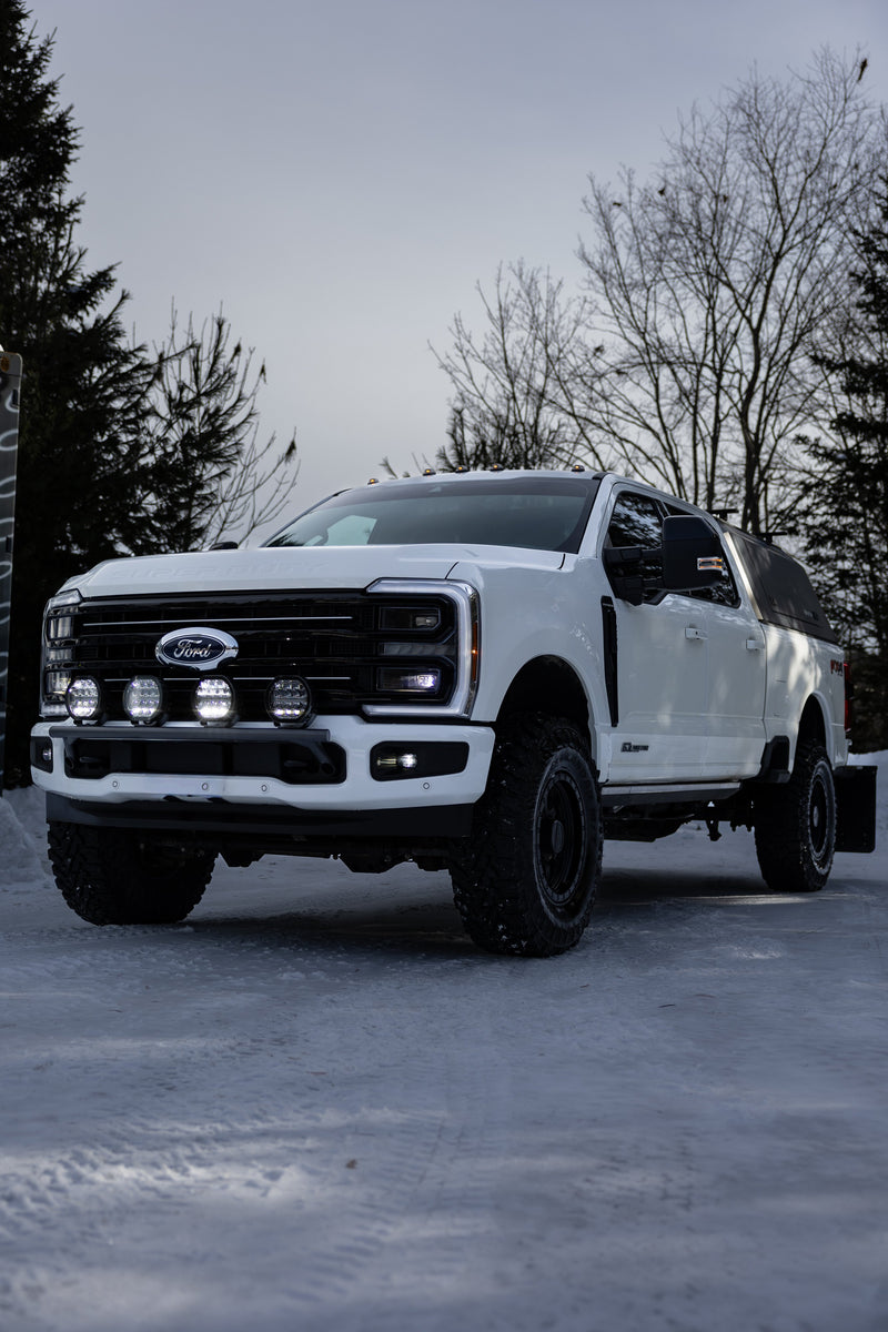 MBRP Black Coated Bumper Light Mounting Bar | 2017+ Ford F-250/F-350/F-450/F-550 Super Duty