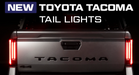 Diode Dynamics | LED Tail Lights (Pair) | 2024-2026 Toyota Tacoma | Smoked - Underland Offroad
