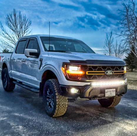 M & R 40in Light Bar - PRO | White + Amber DRL | 2024+ Ford F150 Tremor