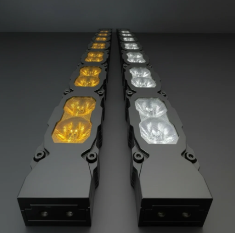 M & R 40in Light Bar - PRO | White + Amber DRL | 2024+ Ford F150 Tremor