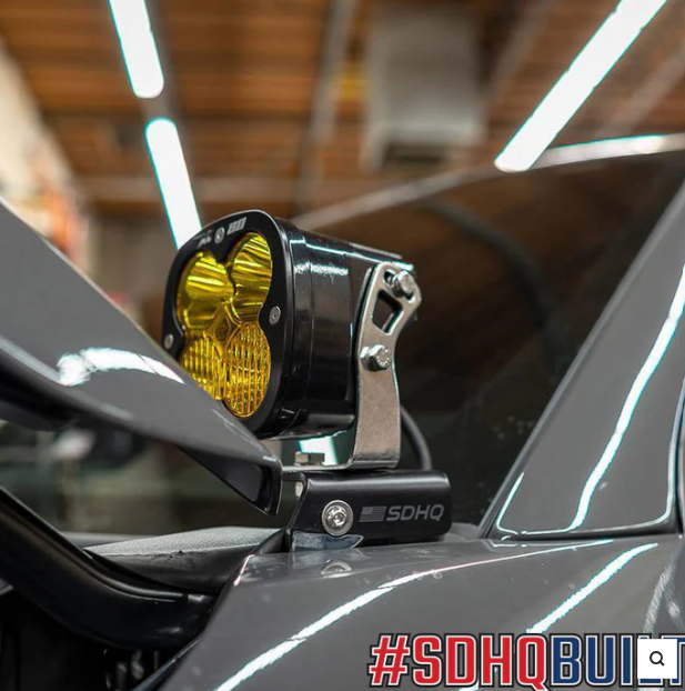 SDHQ OFFROAD | Ford F-150 SDHQ Built A-Pillar Light Mounts | 2015-2020