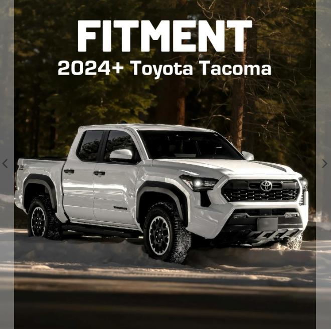 Bulletpoint RubiGrid® 2024+ Toyota Tacoma Dash Mount Phone + Device Holder
