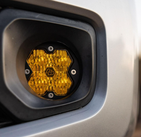Baja Design Squadron-R 2.0 Sport Fog Pocket Light Kit - Toyota 2010-24 4Runner; 2012-23 Tacoma; 2014-21 Tundra
