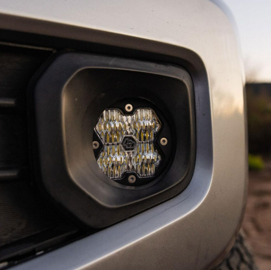 Baja Design Squadron-R 2.0 Sport Fog Pocket Light Kit - Toyota 2010-24 4Runner; 2012-23 Tacoma; 2014-21 Tundra