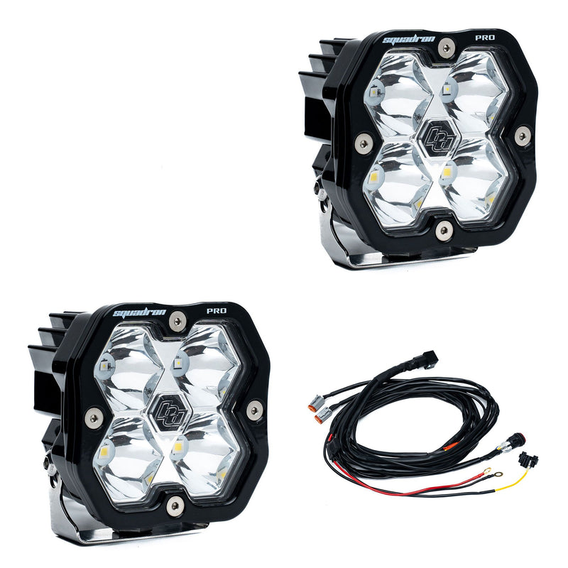 Baja Designs Squadron 2.0 Pro LED Pod Light Pair - Underland Offroad