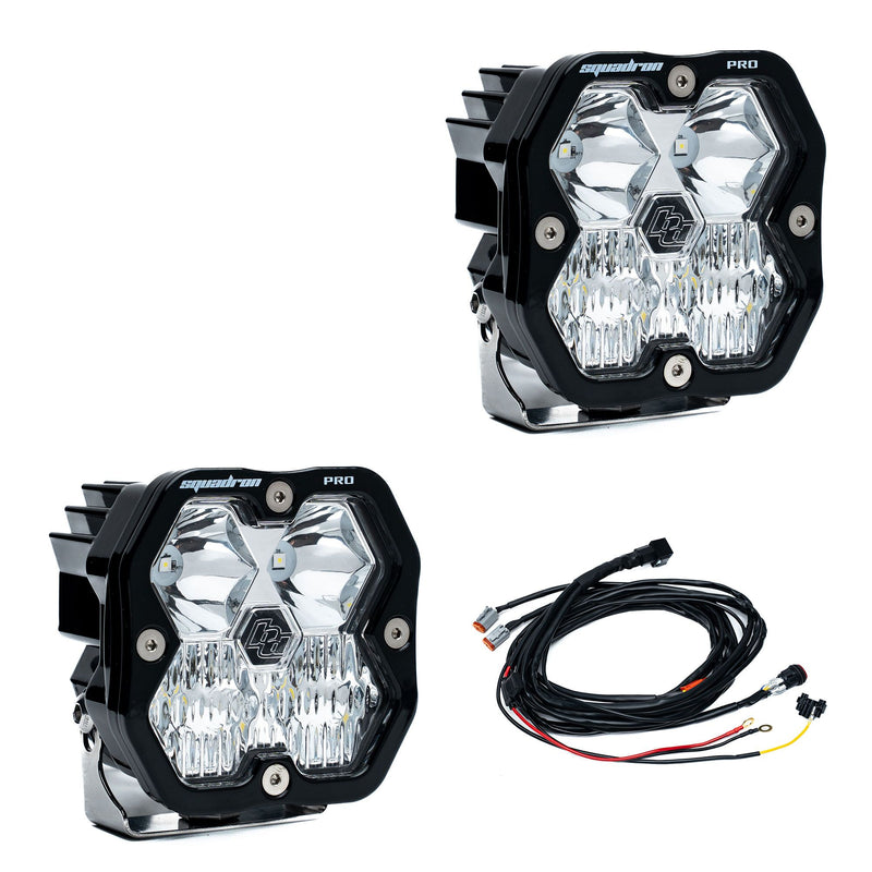 Baja Designs Squadron 2.0 Pro LED Pod Light Pair - Underland Offroad