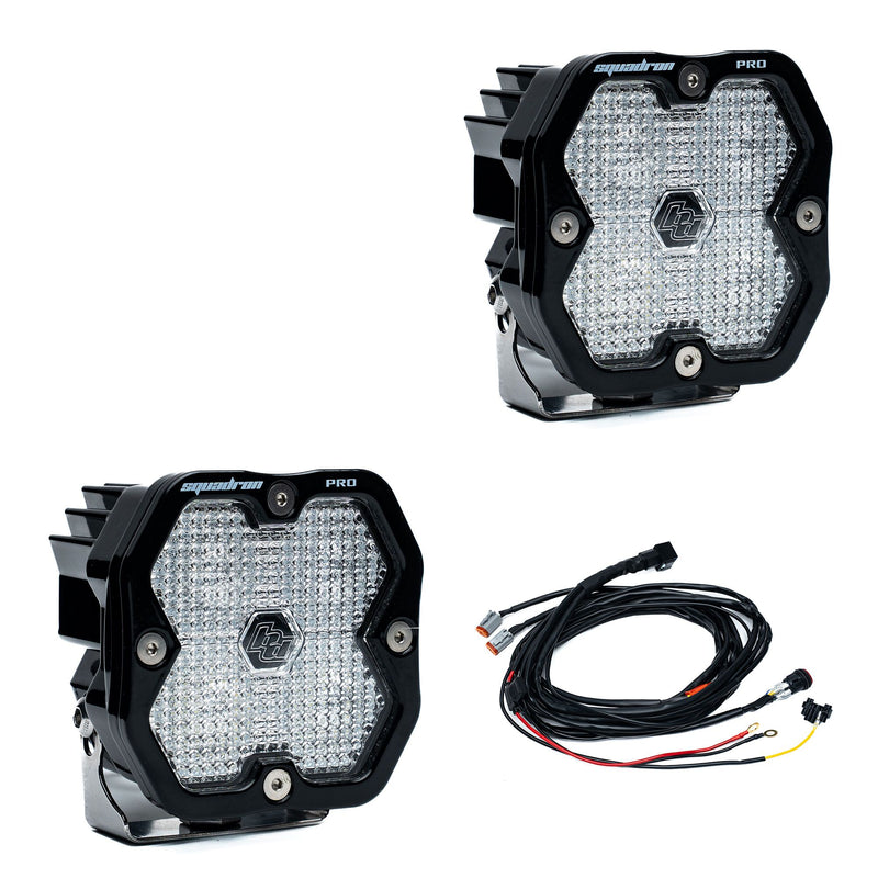 Baja Designs Squadron 2.0 Pro LED Pod Light Pair - Underland Offroad