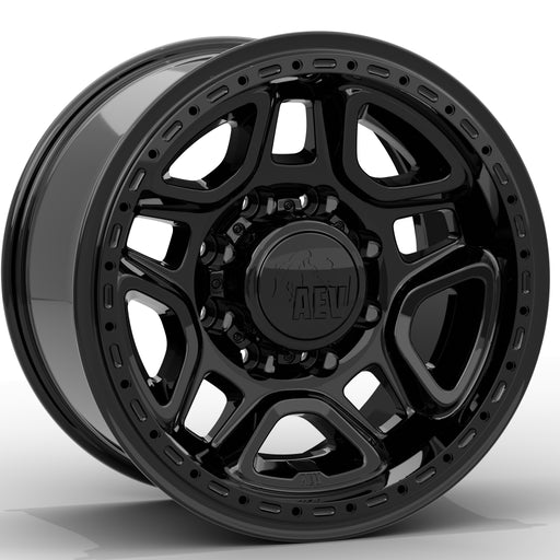 AEV Katmai Gloss Black DualSport Wheel | 8x170 | 18x10 | -13 - Underland Offroad