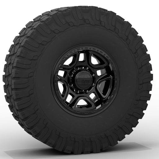 AEV Katmai Gloss Black DualSport Wheel | 8x170 | 18x10 | -13 - Underland Offroad