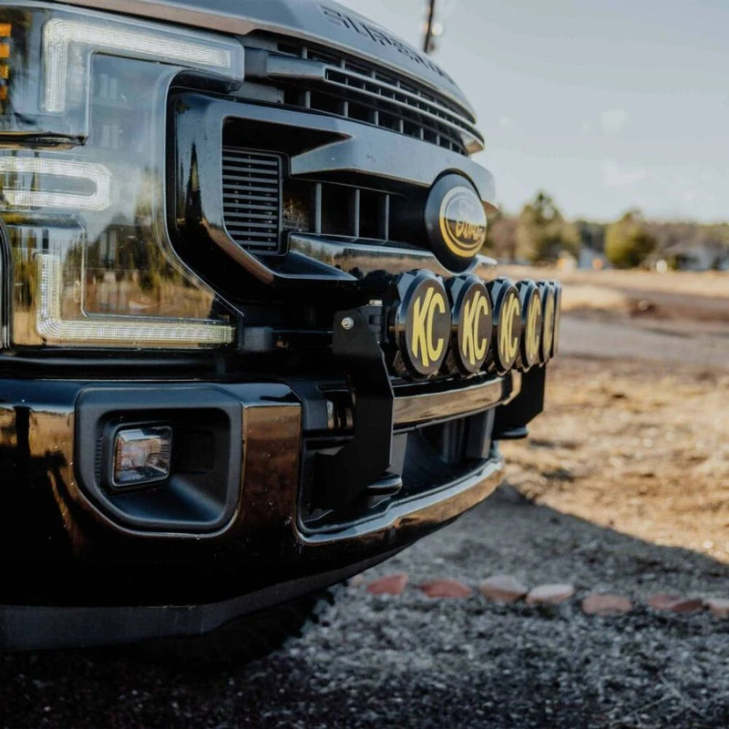 KC HiLites Front Bumper Gravity LED Pro6 - 7-Light Bar Kit | 2017+ F250 / 350 - Underland Offroad