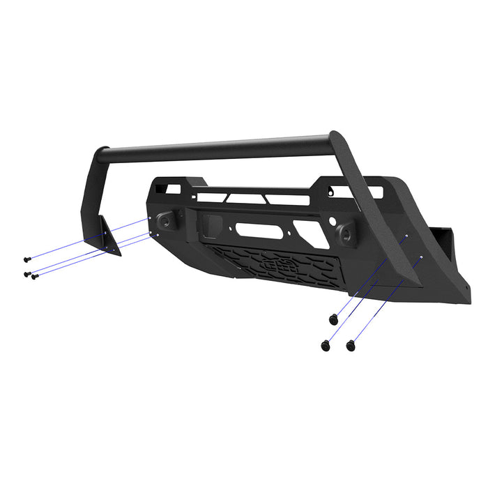 CBI Covert Bolt-on Bull Bar | 2024+ Tacoma - Underland Offroad