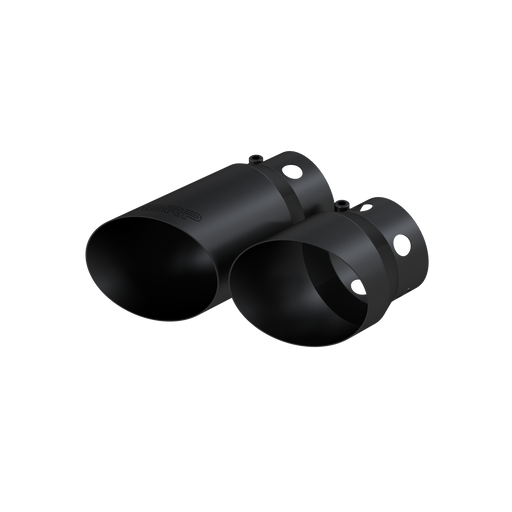 MBRP Black Coated Tip Cover Set 4 Inch ID 5 Inch Outlet 6.75 Inch/9.75 Inch Length | 2008+ Ford 6.4L/6.7L Powerstroke