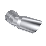 MBRP Armor Pro 6 Inch O.D. Exhaust Tip Angled Rolled End 5 Inch Inlet 15.5 Inch Length 30 Degree Bend T304 Stainless | 2015+ Chevrolet/GMC 2500/3500 Duramax