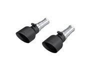MBRP Armor BLK 5 Inch OD Black Exhaust Tips Dual Wall Angle Cut Sold in Pairs | 2019-2024 Ram 1500 5.7L Hemi