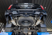 MBRP Armor BLK 5 Inch OD Black Exhaust Tips Dual Wall Angle Cut Sold in Pairs | 2019-2024 Ram 1500 5.7L Hemi