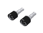MBRP 5 Inch OD Carbon Fiber Exhaust Tips Dual Wall Angle Cut Sold in Pairs | 2019-2024 Ram 1500 5.7L Hemi