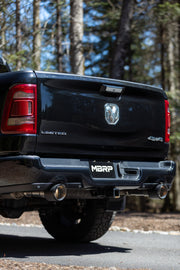 MBRP 5 Inch OD Carbon Fiber Exhaust Tips Dual Wall Angle Cut Sold in Pairs | 2019-2024 Ram 1500 5.7L Hemi